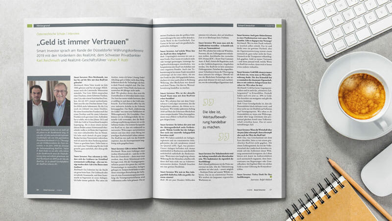 Interview mit Karl Reichmuth und Vahan P. Roth