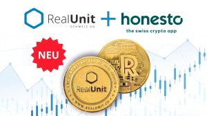 Honesto App startet mit RealUnit Token